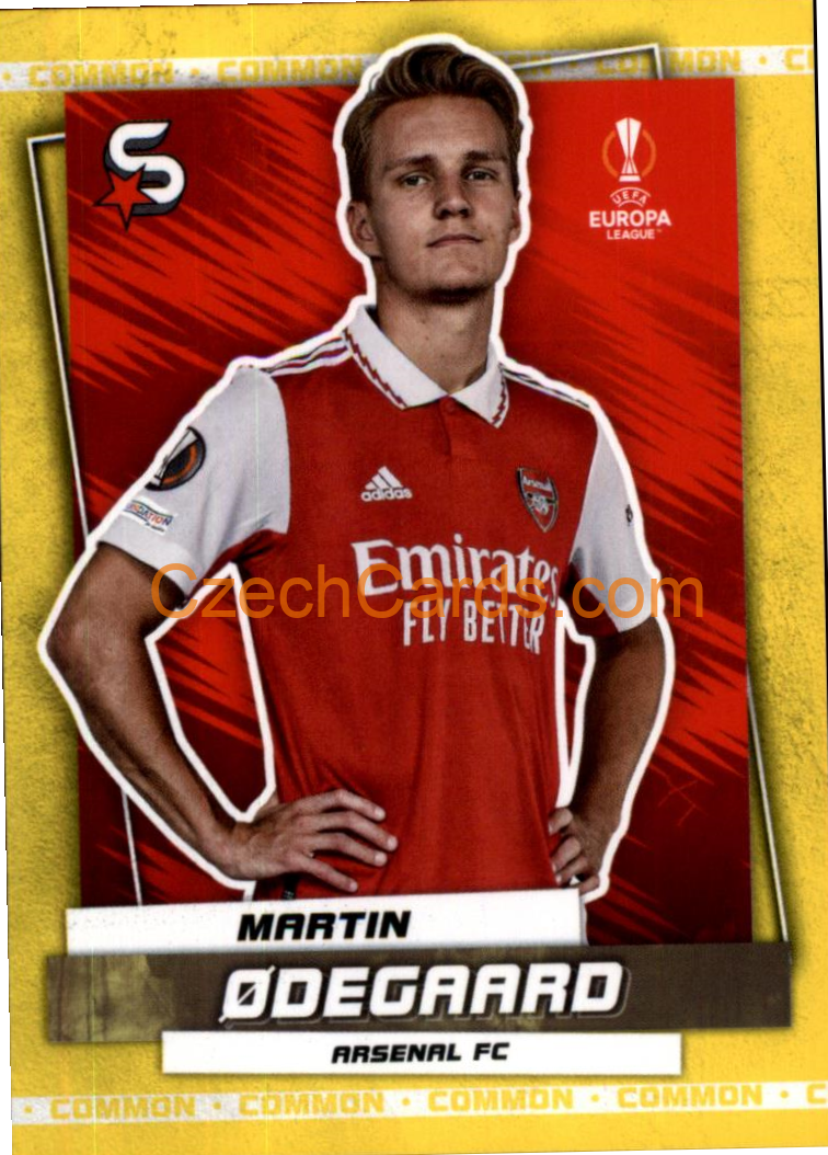 Martin Ødegaard 2022/23 Topps Superstars #162 common