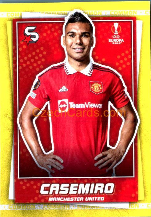 Casemiro 2022/23 Topps Superstars #167 common
