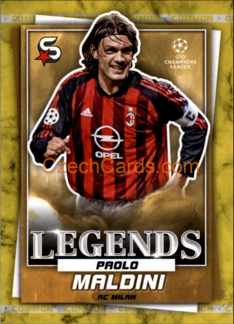 Paolo Maldini 2022/23 Topps Superstars #197 common