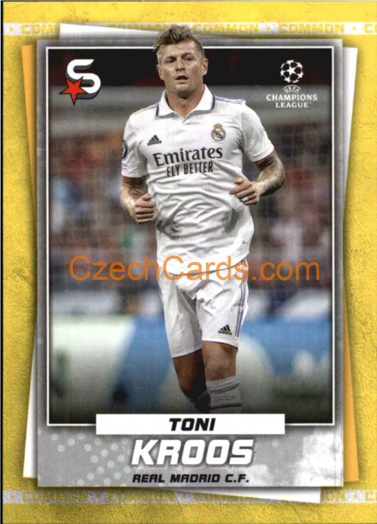 Toni Kroos 2022/23 Topps Superstars #40 variations