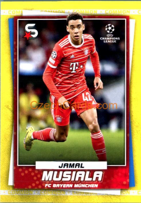 Jamal Musiala 2022/23 Topps Superstars #100 variations
