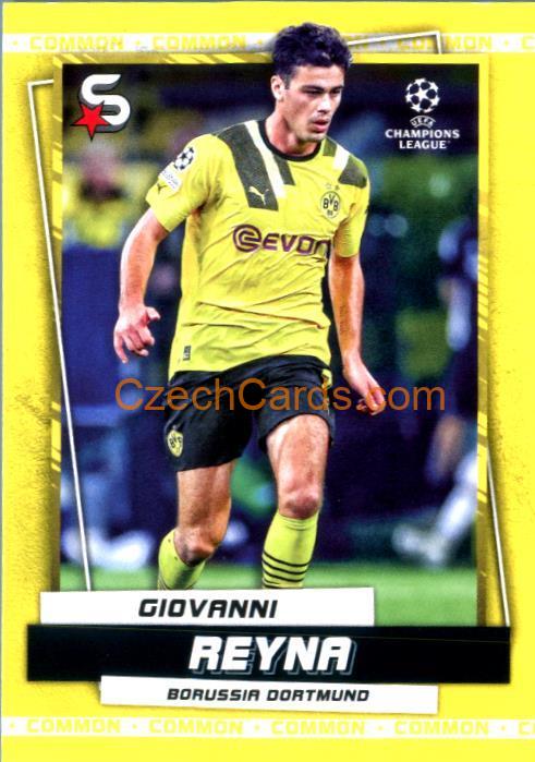 Giovanni Reyna 2022/23 Topps Superstars #108 variations