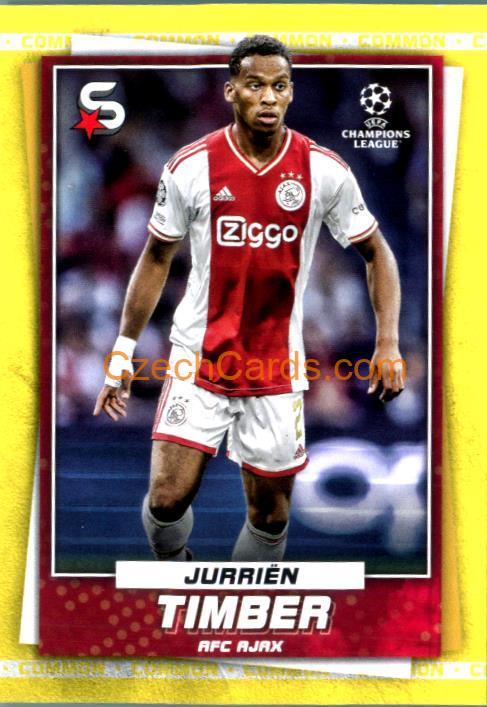 Jurrien Timber 2022/23 Topps Superstars #152 variations