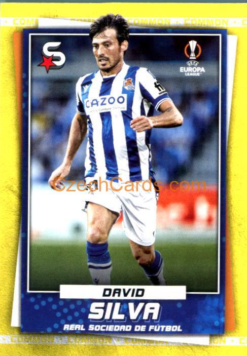 David Silva 2022/23 Topps Superstars #176 variations