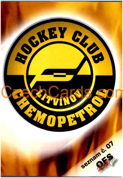 HC Chemopetrol Litvínov LOGO  OFS 2006/07 #S07