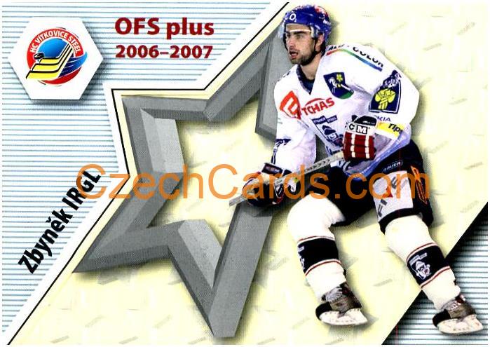 Zbyněk Irgl OFS 2006/07 #NH 25