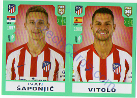 Ivan Šaponjić - Vitolo Panini 2020 FIFA 365 #81
