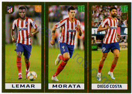 Lemar - Morata - Diego Costa 2020 FIFA 365 #82 GOLD