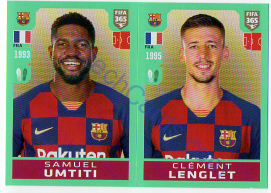 Samuel Umtiti - Clément Lenglet 2020 FIFA 365 #89