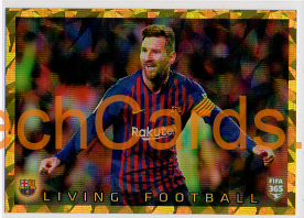 Lionel Messi FC Barcelona Living Football 2020 FIFA 365 #100 HOLO