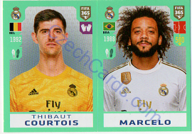 Thibaut Courtois - Marcelo 2020 FIFA 365 #102