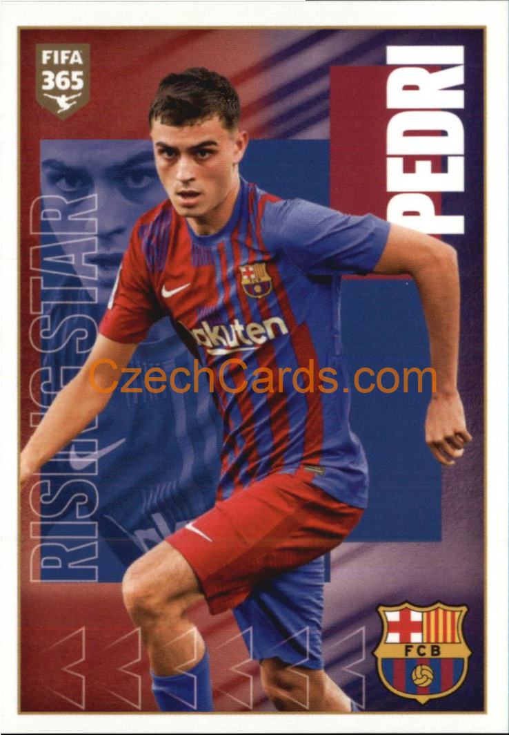 Pedri 2022 Panini FIFA 365 sticker #121