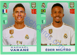 Raphaël Varane - Éder Militão 2020 FIFA 365 #105