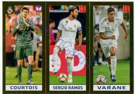 Courtois - Sergio Ramos - Varane 2020 FIFA 365 #110 GOLD