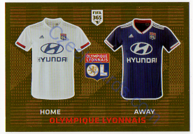 Olympique Lyonnais T-Shirt 2020 FIFA 365 #117 GOLD
