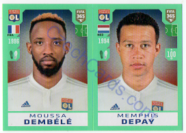Moussa Dembélé - Memphis Depay 2020 FIFA 365 #131