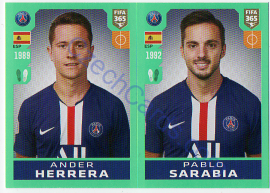 Ander Herrera - Pablo Sarabia 2020 FIFA 365 #139