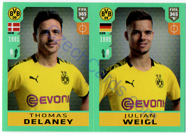 Thomas Delaney - Julian Weigl 2020 FIFA 365 #171