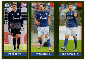 Nübel - Stambouli - Nastasić 2020 FIFA 365 #190 GOLD