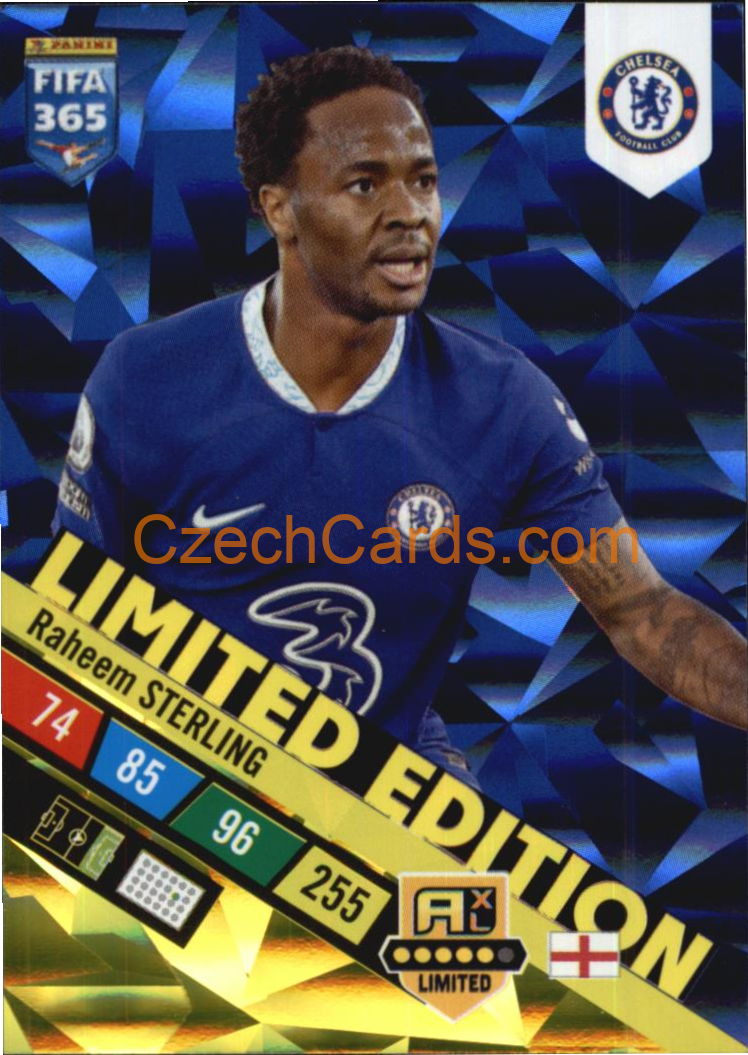 Raheem Sterling 2023 FIFA 365 Adrenalyn LIMITED #LE-RS