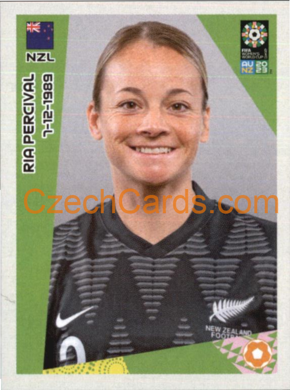Ria Percival Panini 2023 FIFA Women's World Cup Sticker #14
