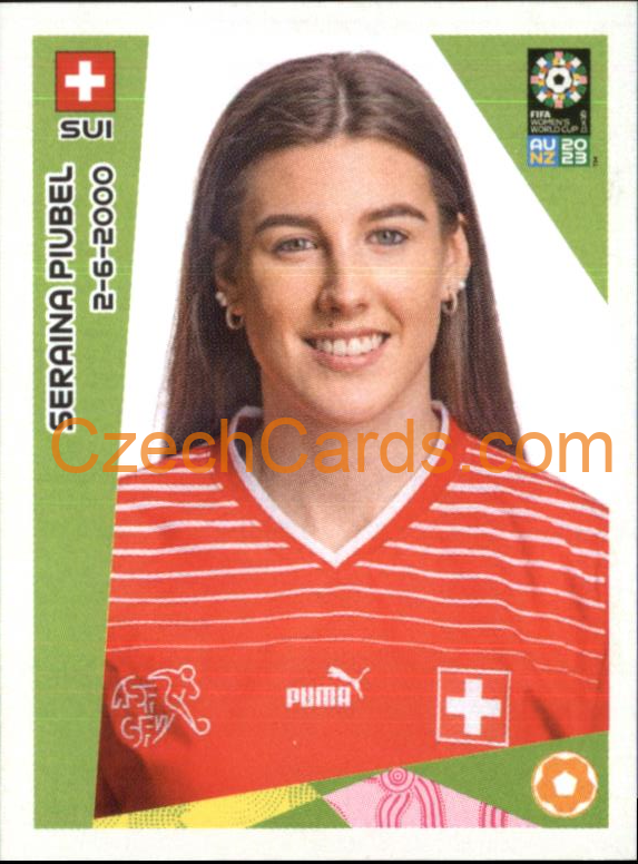 Seraina Plubel Panini 2023 FIFA Women's World Cup Sticker #63