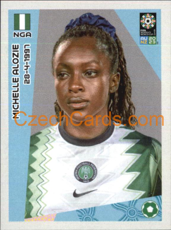 Asisat Oshoala Panini 2023 FIFA Women's World Cup Sticker #122