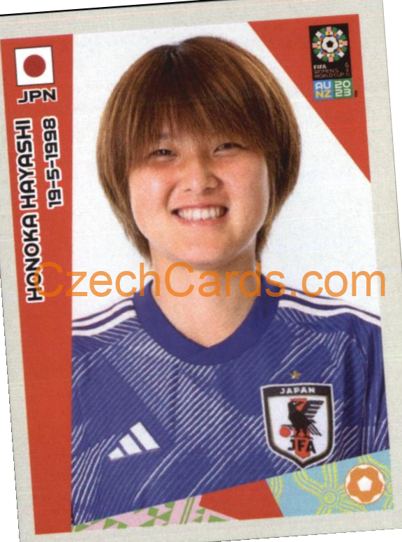 Honoka Hayashi Panini 2023 FIFA Women's World Cup Sticker #204