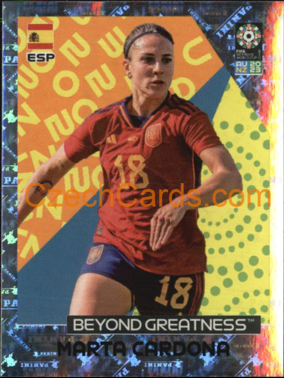 Marta Cardona Panini 2023 FIFA Women's World Cup Sticker foil #285
