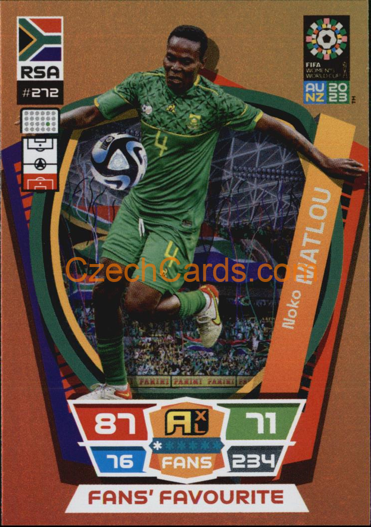 Noko Matlou 2023 Panini FIFA Women's World Cup Adrenalyn FANS #272