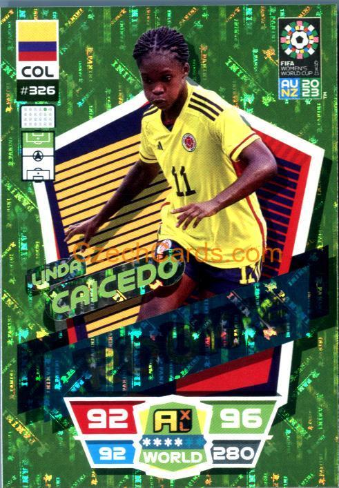 Linda Caicedo 2023 Panini FIFA Women's World Cup Adrenalyn ROOKIES #326