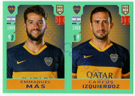 Emanuel Más - Carlos Izquierdoz 2020 FIFA 365 #295
