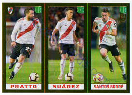 Pratto - Suárez - Santos Borré 2020 FIFA 365 #322 GOLD