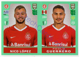 Nico López - Paolo Guerrero 2020 FIFA 365 #337