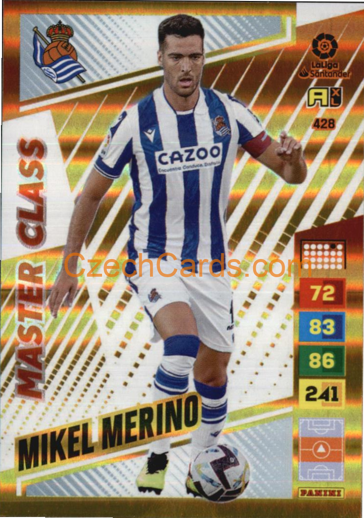 Mikel Merino 2022/23 Panini LaLiga Santander Adrenalyn Master Class #428