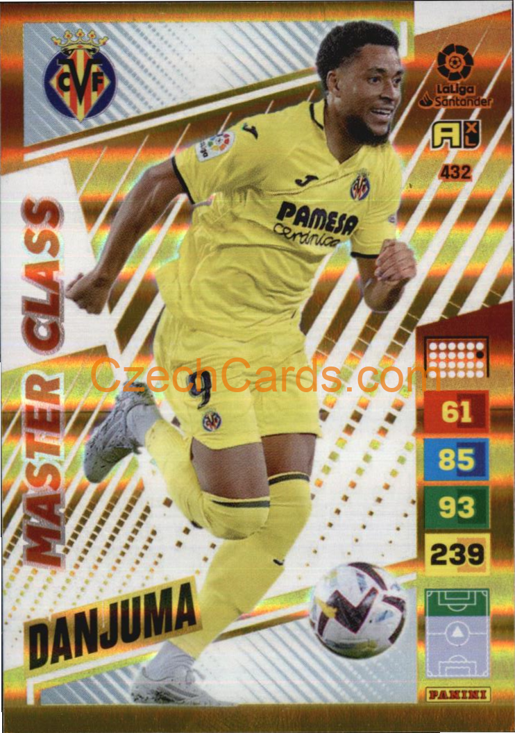 Danjuma 2022/23 Panini LaLiga Santander Adrenalyn Master Class #432
