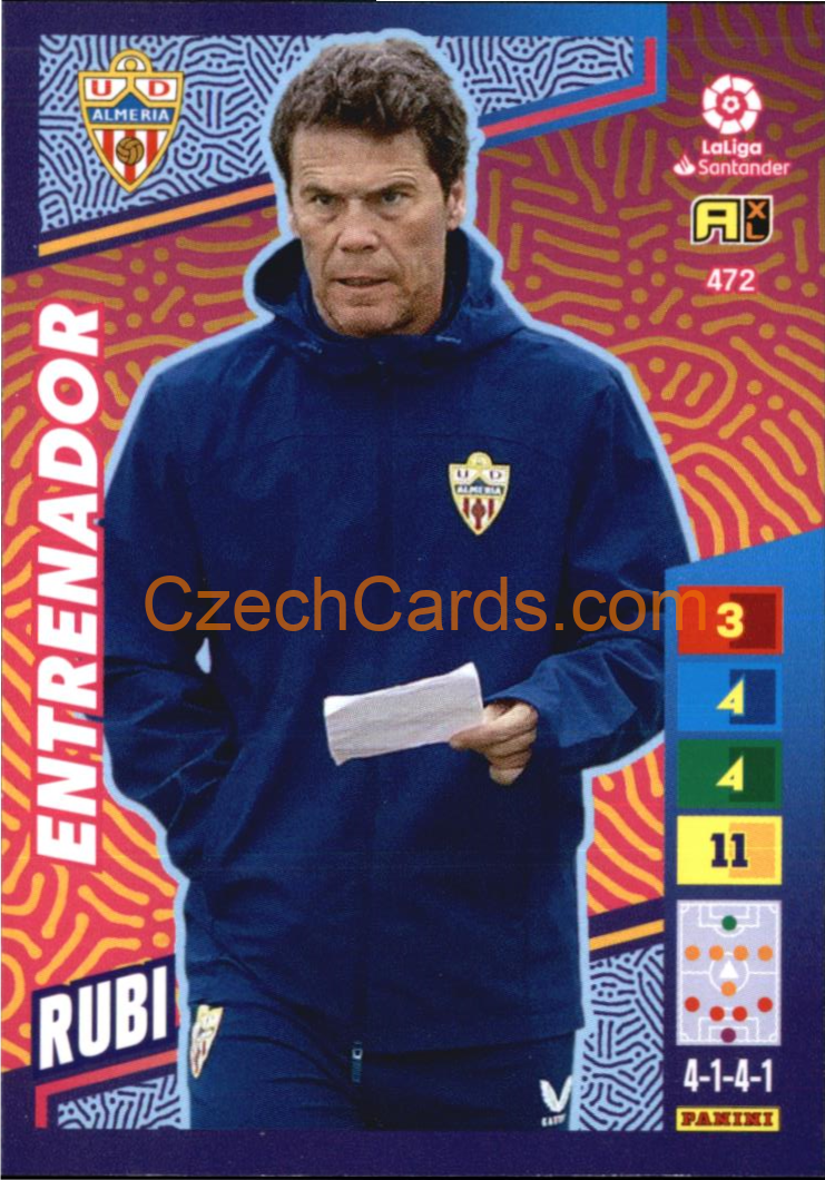 Rubi 2022/23 Panini LaLiga Santander  Adrenalyn Entrenadores #472
