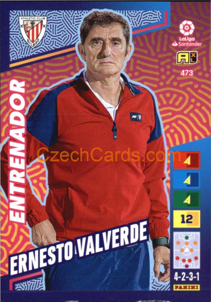 Ernesto Valverde 2022/23 Panini LaLiga Santander  Adrenalyn Entrenadores #473