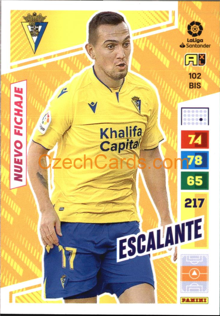 Gonzalo Escalante 2022/23 Panini LaLiga Santander  Adrenalyn  #102bis