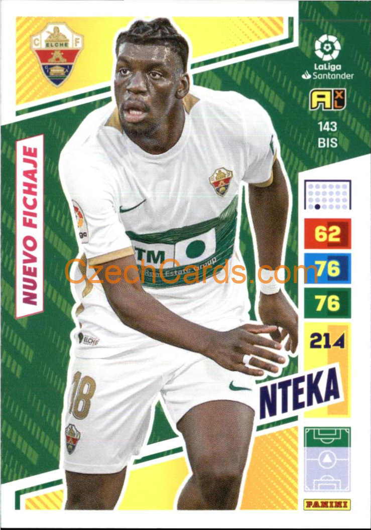Randy Nteka 2022/23 Panini LaLiga Santander  Adrenalyn  #143bis