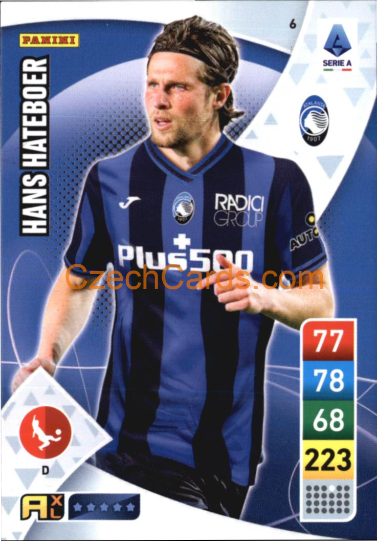 Hans Hateboer 2022/23 Panini Calciatori Adrenalyn XL #6