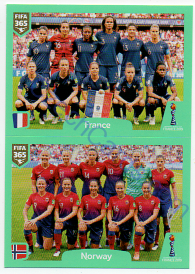 France . Norway 2020 FIFA 365 #389 