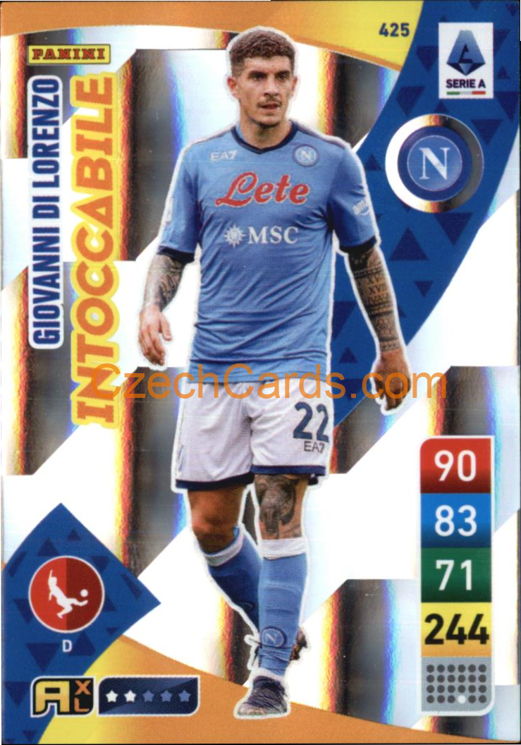 Giovanni Di Lorenzo 2022/23 Panini Calciatori Adrenalyn XL Intoccabile #425