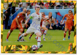 Rapinoe FIFA Women's Wolrd Cup France 2019 Final 2020 FIFA 365 #408 HOLO
