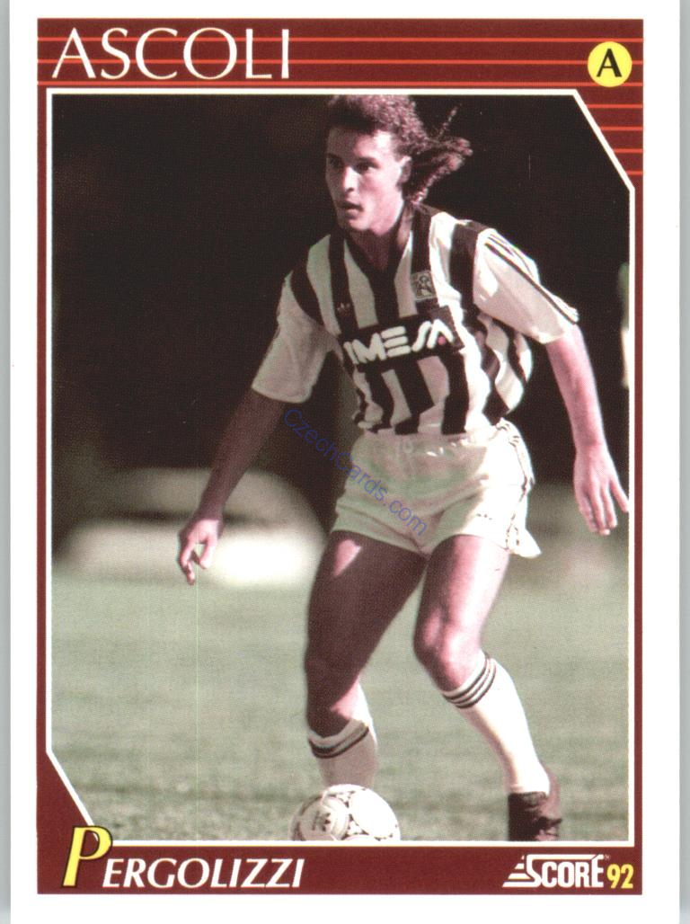 Rosario Pergolizzi 1992 Score Italian League #3
