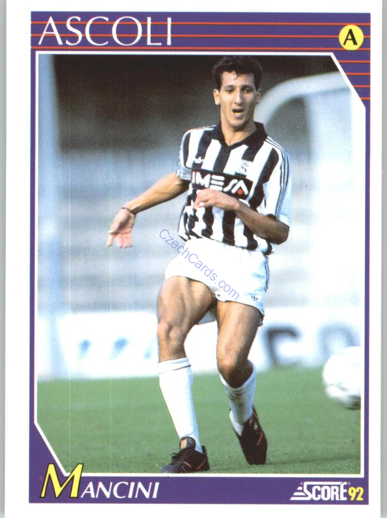 Osvaldo Mancini 1992 Score Italian League #13