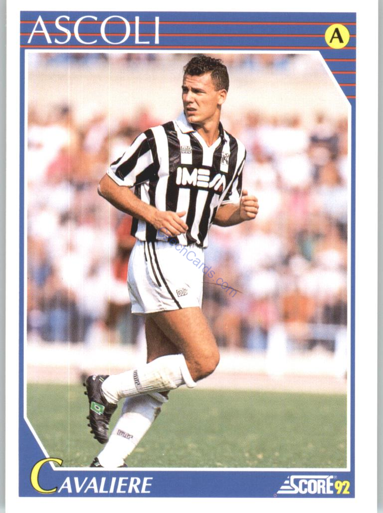 Giancarlo Cavaliere 1992 Score Italian League #14