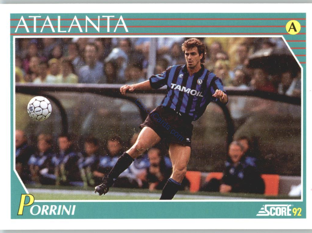 Sergio Porrini 1992 Score Italian League #17