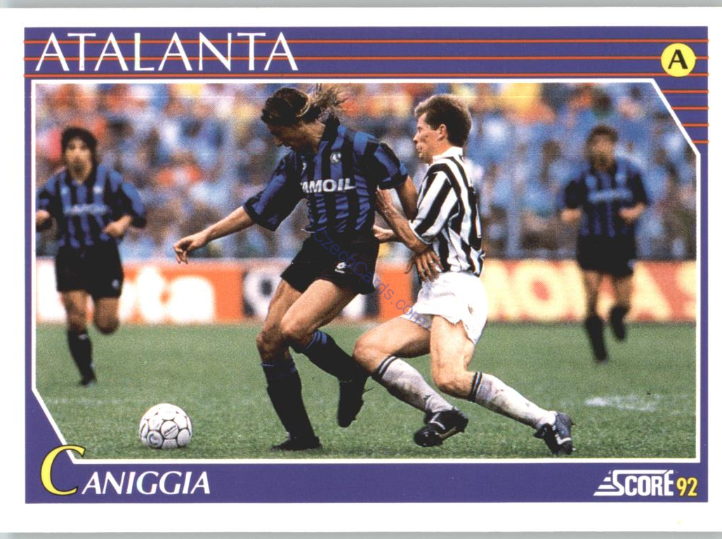 Claudio Paul Caniggia 1992 Score Italian League #26