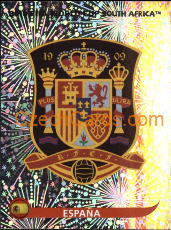 Team Emblem 2010 Panini FIFA World Cup sticker metal #563